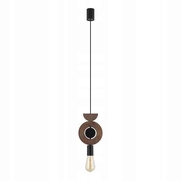 Černá závěsná lampa Drops nad jídelní stůl, moderní, Nowodvorski