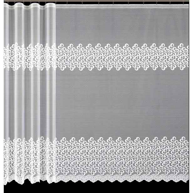 Mg Záclona žakár 4463 Bílá 200X250 cm Hotová S Páskou M