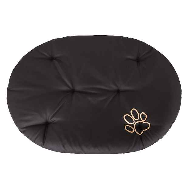 Polštář pro psy BENNY černý S, M, L, XL Rozměr: L-75x58 cm