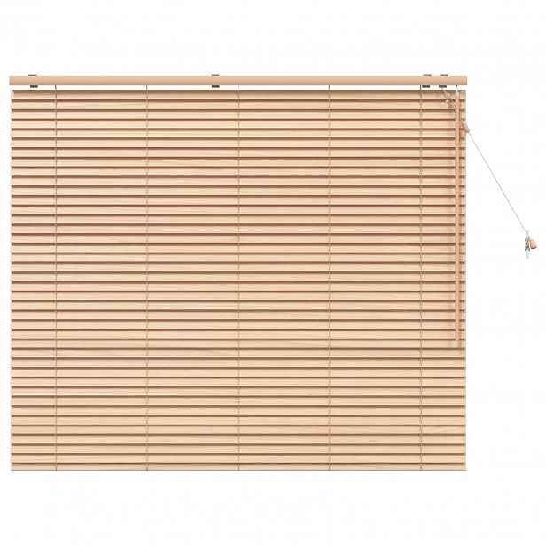 vidaXL Venet školní žaluzie Vzhled dubu 145 x 130 cm 35 mm