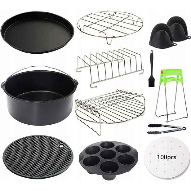 7" Sada Akcesoria Pro Fritézu Philips 13 Ks Papír 100S