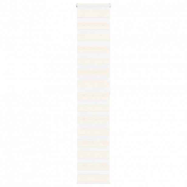 vidaXL Zebra roleta mramorově béžová šířka látky 45,9 cm polyester