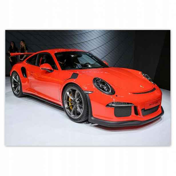 Fototapety 208x146 Červené Porsche