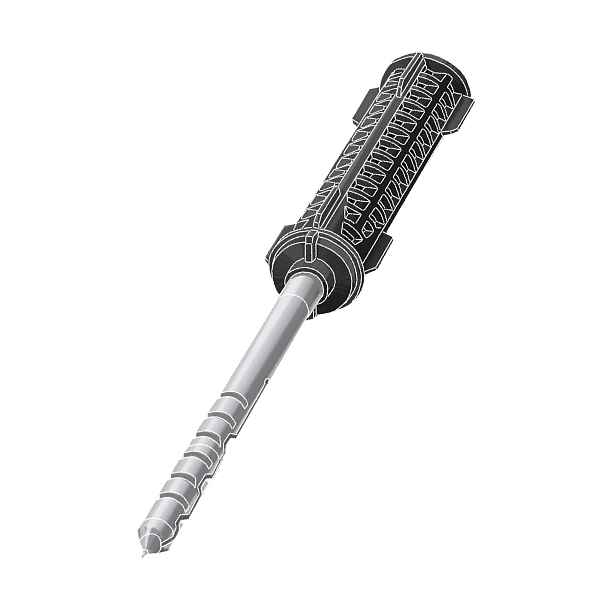 Hmoždinka šroubovací - mechanicko-injektovaná Ranit IsoFux Rocket EVOlution 100 mm