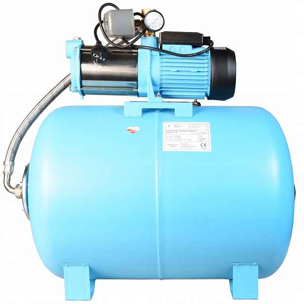 Hydroforová Sada Hydroforová Nádrž 100 L Čerpadlo 1300 W 6000 L/h Příslušenství Hadice