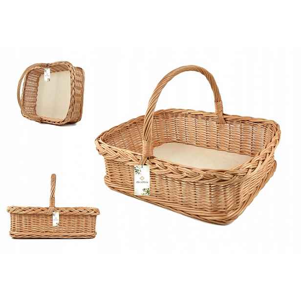 Kuchyňská proutěná miska Venkovní podnos 51 cm