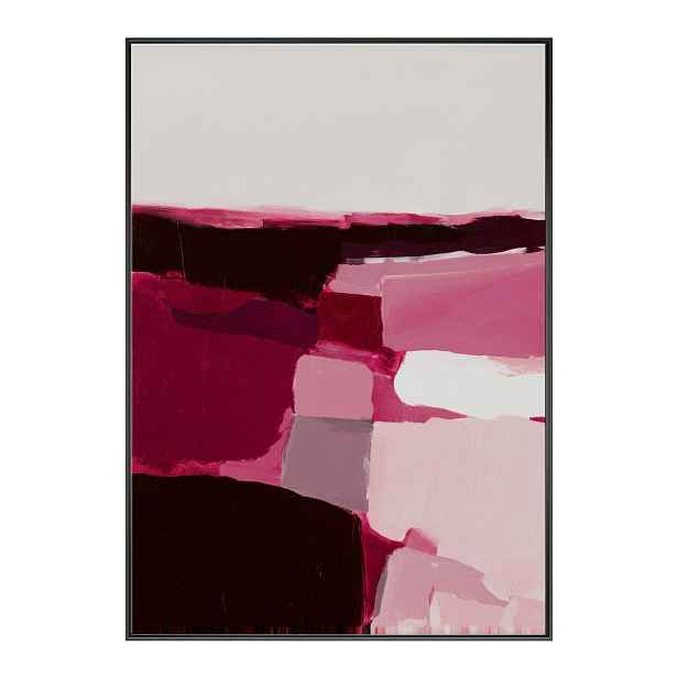 Tištěný obraz s rámem/na plátně 70x100 cm Berry Blocks – Styler