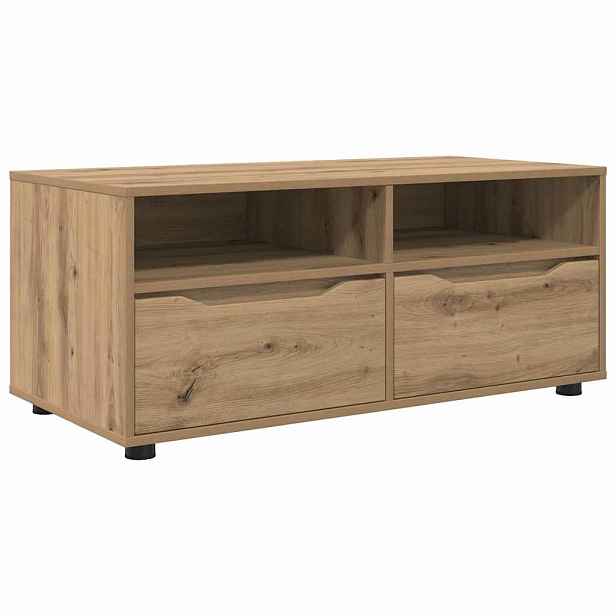 vidaXL Televizní skříň 100 x 48 x 43 cm Artisanový dub