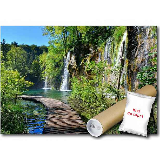 Vinylová fototapeta Plitvice Chorvatsko 152x104