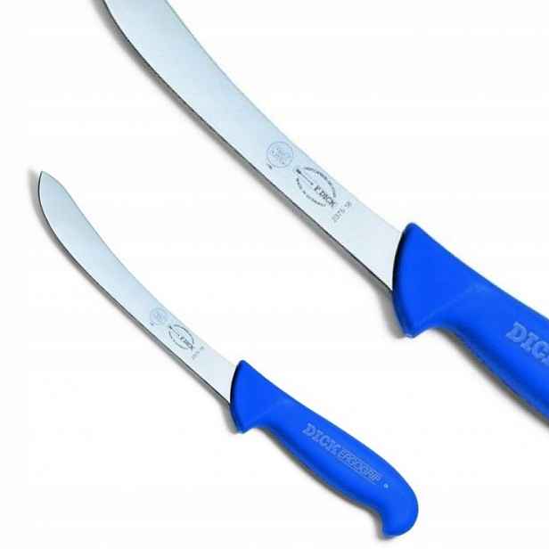 Nůž Na Třídění, Ohnutý, Modrý, 18 CM