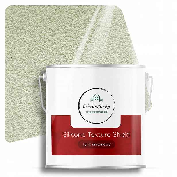 Silikonová omítka 1.0MM Beránek Zelená 7KG F483