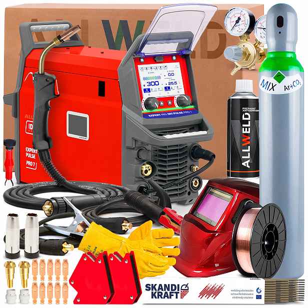 Svařovací Stroj Ideal Expert Mig 301 Pulse Pro 7 400V 300A Lutosvařování Synergie