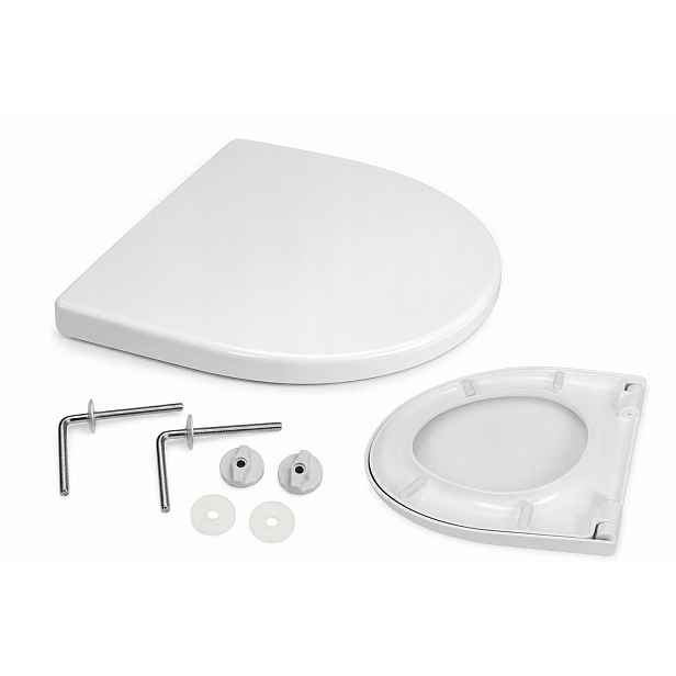 Wc prkénko pro Cersanit Parva Duroplast Mkw Bílá sada upevňovacích prvků duroplast