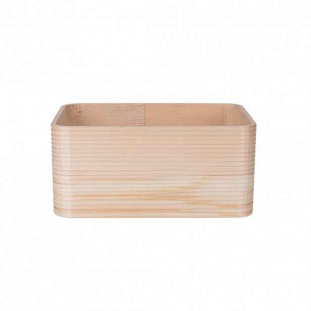 Ambia Home KOŠ DO REGÁLU, přírodní barvy