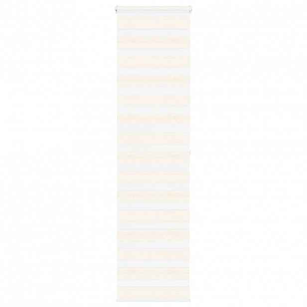 vidaXL Zebra roleta mramorově béžová šířka látky 55,9 cm polyester
