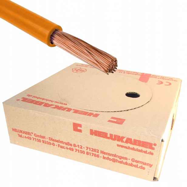 Kabel H07V-K 1,5 mm2 Oranžový 100 m