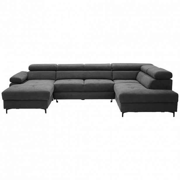 Stylife SEDACÍ SOUPRAVA, textil, barvy grafitu