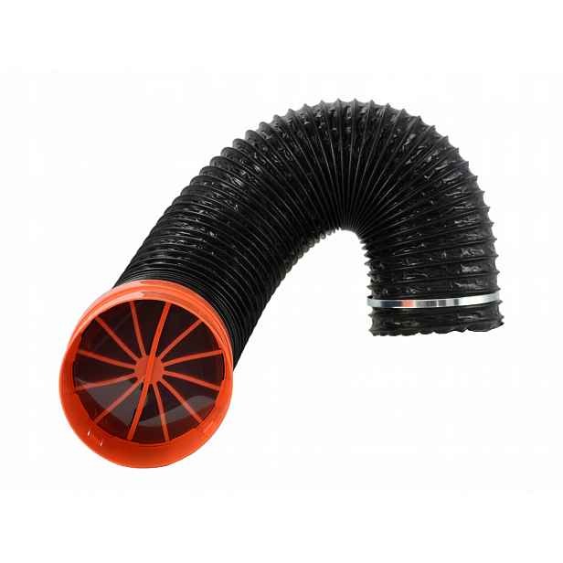 Trubka 150 mm pro ventilační krb s zpětným ventilem 50 cm