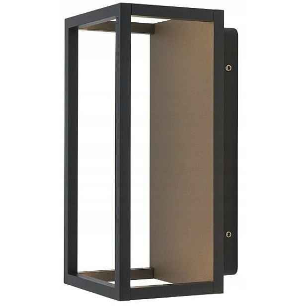 Venkovní nástěnné svítidlo Symmetry Černé 7W 3000K IP54 Nástěnná lampa Pokoj Dům