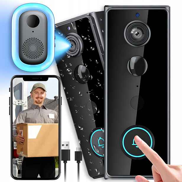 Wifi Videotelefon Interkom Video Zvonek Noční Vidění Ips Monitor S Kamerou