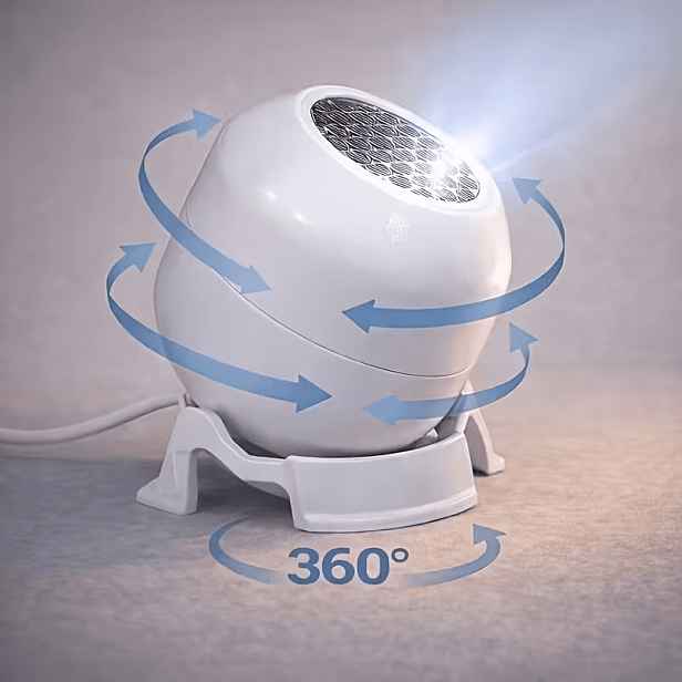 TEMU Noční světlo - LED projekční lampa s hvězdné oblohy a oceánu, USB dynamické projekční noční světlo, přenosné LED prostředí nočního světla,