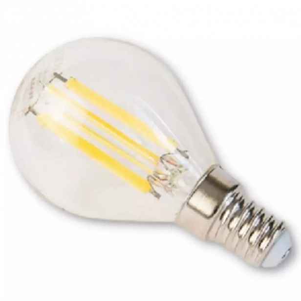 LED žárovka miniglobe filament retro 6W E14 4000K 806LM