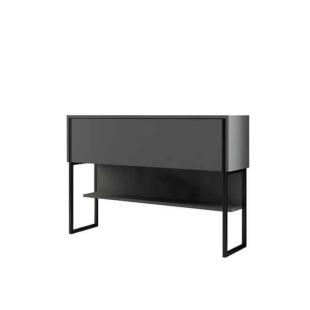 Komoda Luxe Anthracite and Black