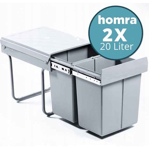 Kontejnery na třídění Homra 20 l