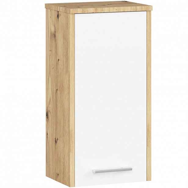 RAUMHIRSCH FURNITURE KOUZELNÍK DO KOUPELNY dub Artisan, bílá 60/30/22,5