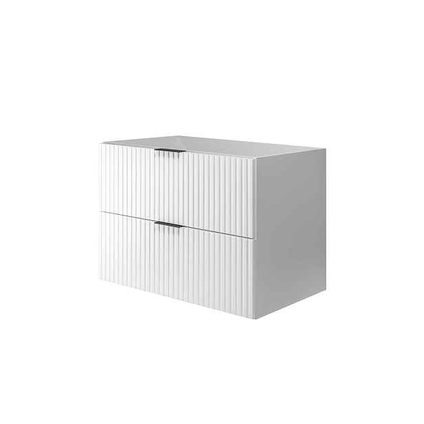Elvisia Skříňka pod umyvadlo FLOW White 80 2S | 80 cm