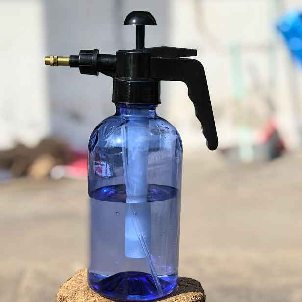 TEMU 1000 ml tlaková stříkací láhev, ruční stříkací láhev na vodu, nastavitelný tlakový postřikovač s tryskou pro zahradničení a domácnost