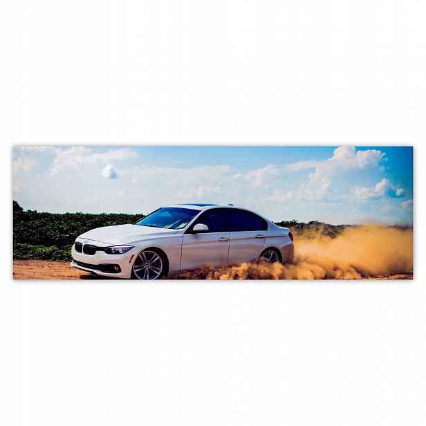 Fototapety flizelina 312x104 Bmw Drift na písku