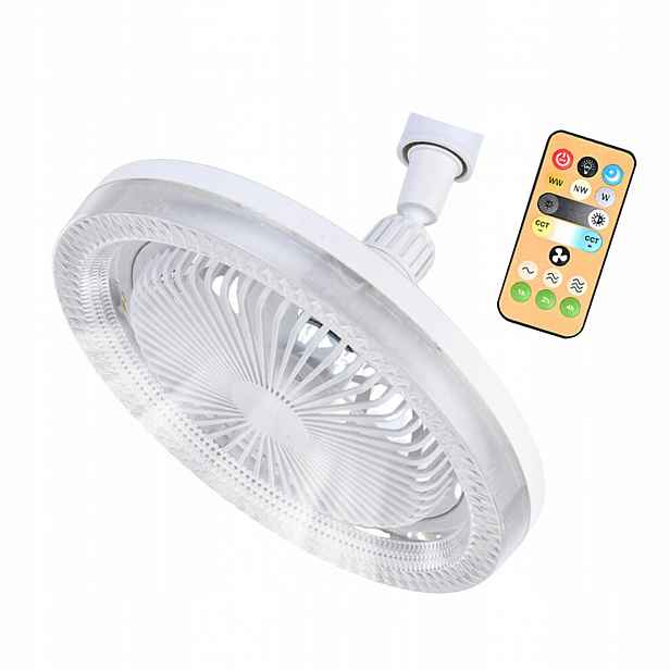 Stropní Svítidlo s ventilátorem, dekorativní, časovač, 3 rychlosti