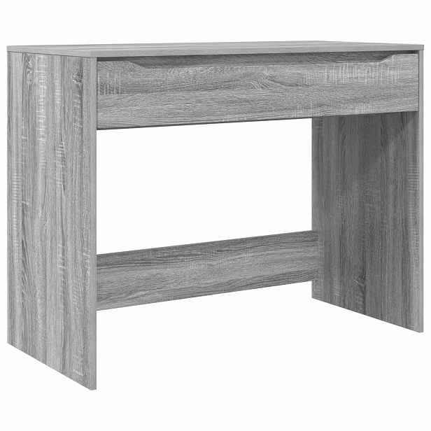 vidaXL Stůl se zásuvkou Šedá Sonoma 100 x 50 x 78 cm Dřevěný materiál