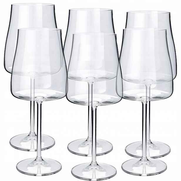 Sada 6 sklenic na červené víno 600 ml Mono Ćmielów