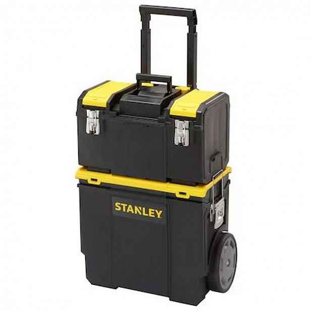 Stanley - Sada vozíku a 2 kufrů na nářadí 1-70-326