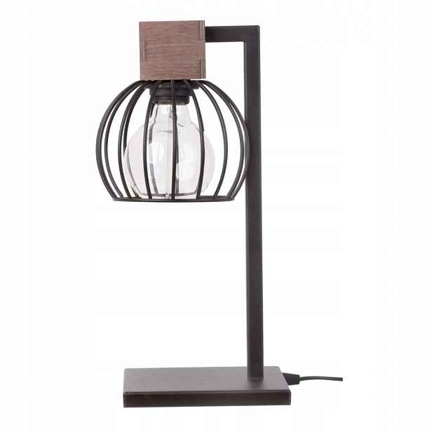 Stolní lampa Milan Hnědá E27 Nastavitelná pro kancelářskou kancelář Sigma Lighting