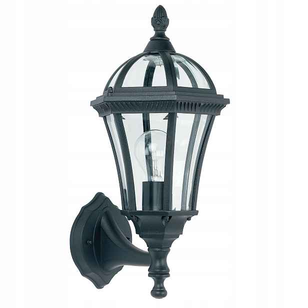Endon Venkovní nástěnné svítidlo Retro Černá Lampa IP44 1xE27 60W
