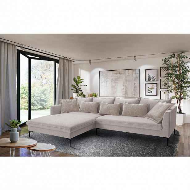Livetastic ROHOVÁ SEDAČKA, textil, béžová