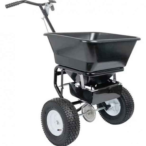 Rozmetadlo hnojiv nebo soli 45l rozmetací vozík Iq models