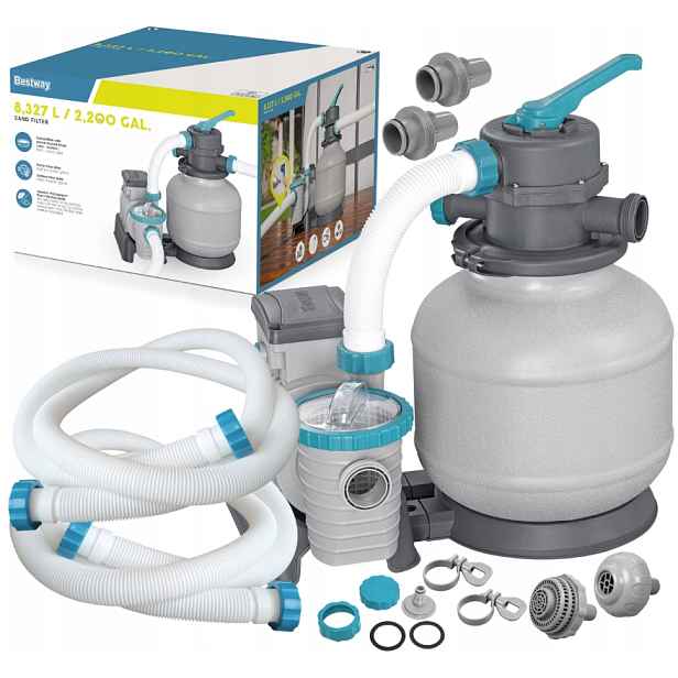 Písková pumpa pro bazény 8327 l/h Bestway 58499