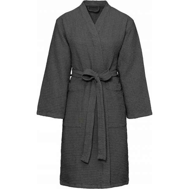 Župan do sauny Fanni Ruutu L XL granitový 621487