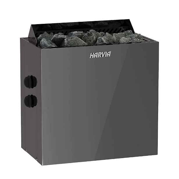 Elektrická Kamna Harvia Qubic BQ45, černá ocel, 4,5 kW