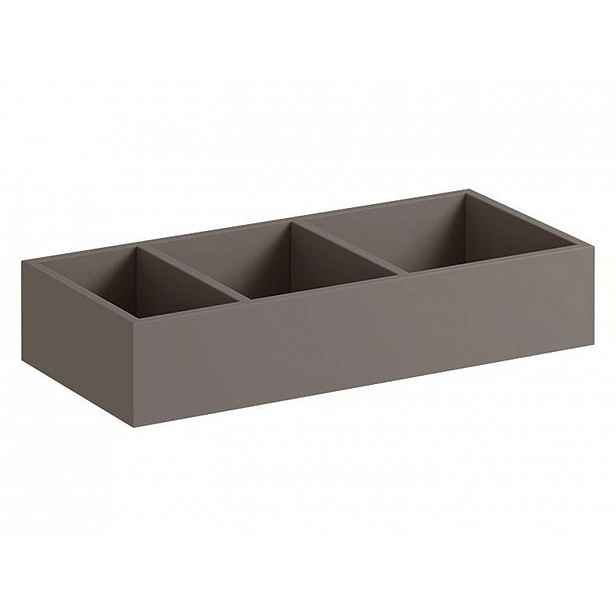 Geberit Xeno 2 - Organizér do zásuvky 32x6 cm, šedá 500.526.00.1