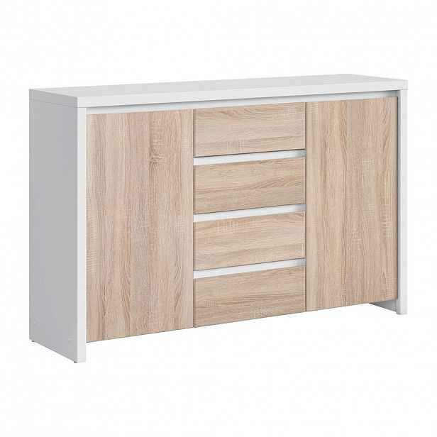 Petits-meubles SIDEBOARD Soren Dřevo a bílá