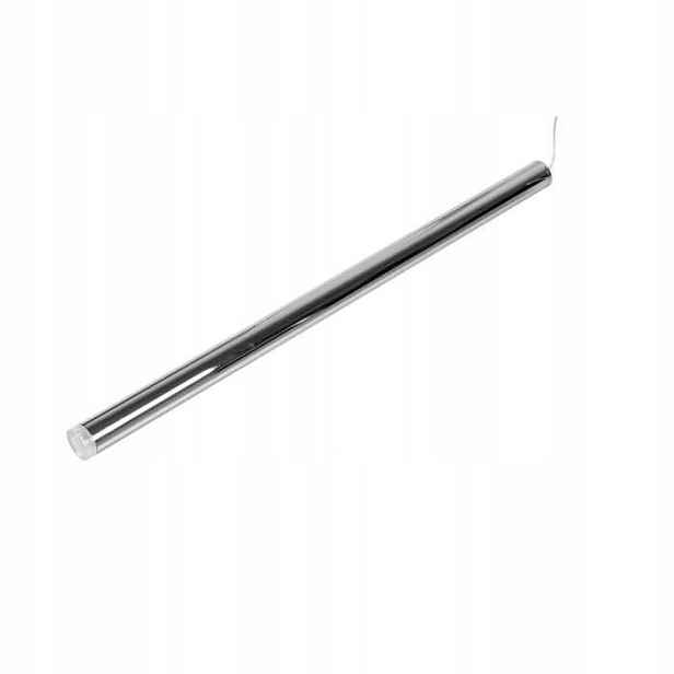 Závěsná Led lampa bodová stříbrná tuba nad barový stůl do obývacího pokoje Abigali