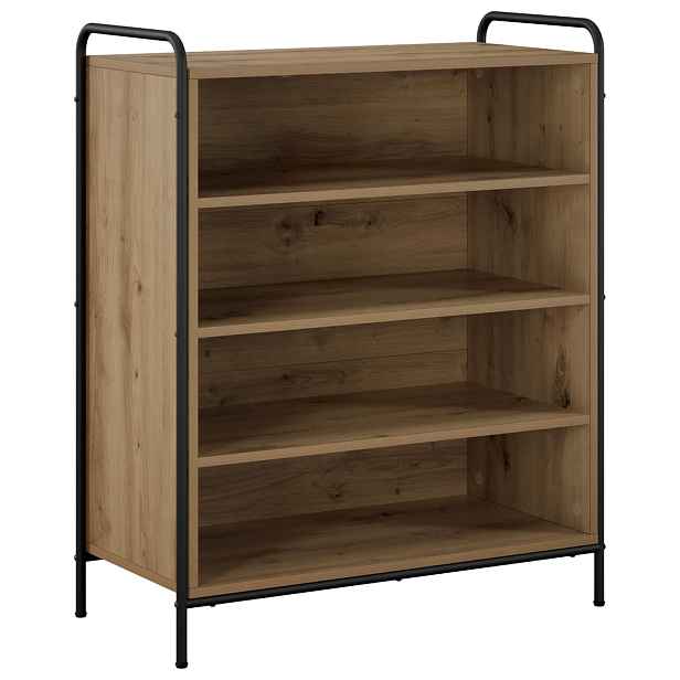 vidaXL Skříň na obuv 76 x 36,5 x 93 cm Kompozitní dřevo Dub artisan