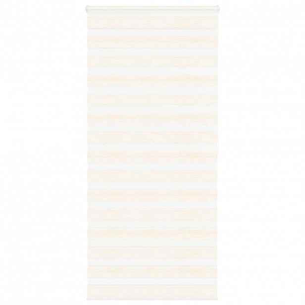 vidaXL Zebra roleta mramorově béžová šířka látky 110,9 cm polyester