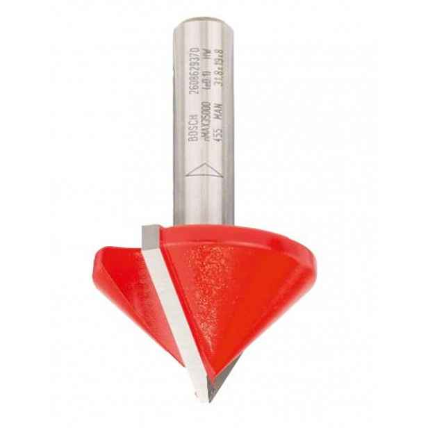 Bosch - Frézovací bit na dřevo, V-žlábkovací, 31,8x51 mm 2608629370