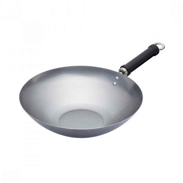 Pánev Wok, uhlíková ocel, 30 cm – Kitchen Craft